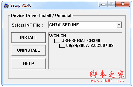 LSD-BSL430-USB编程器驱动程序 v1.0