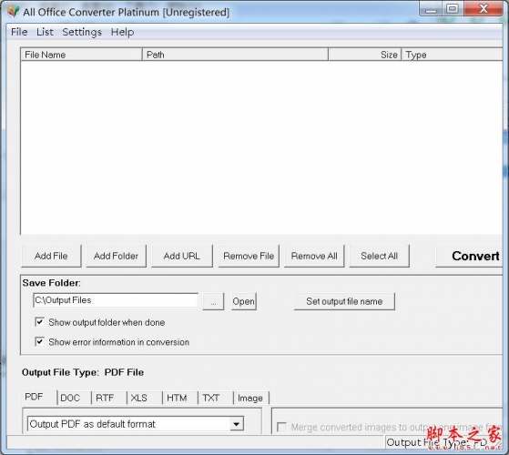 All Office Converter Platinum(万能文件转换工具) v6.1 免费中文安装注册版