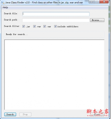 Java Class Finder(Java搜索工具) 2.0 免费绿色版版