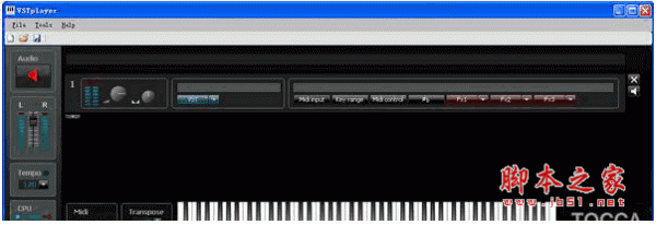 VSTplayer(midi键盘演奏软件) v1.0.12 英文安装免费版
