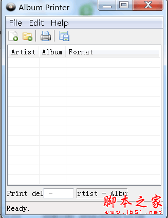 Album Printer(音乐管理软件) v1.0.5.1 免费绿色版
