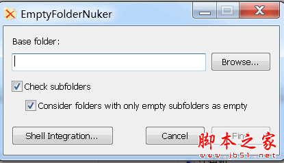 Empty Folder Nuker(清理空文件夹) V1.3.0.0 免费英文绿色版