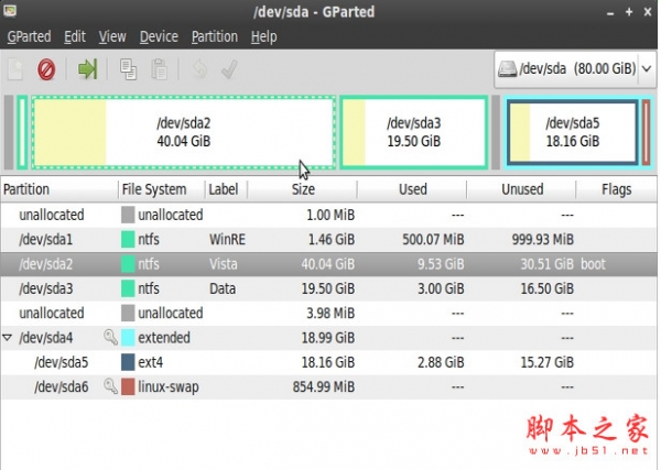 linux磁盘分区工具(GParted) v1.1.0 最新免费版(附使用教程)