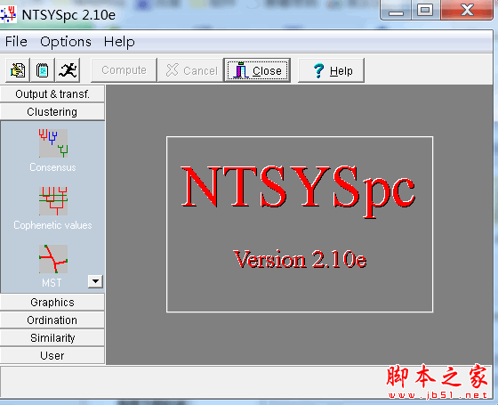 ntsyspc(分子生物学分析软件) V2.10e 免费绿色版