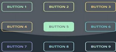 纯CSS3鼠标滑过彩色按钮动画特效源码 9种