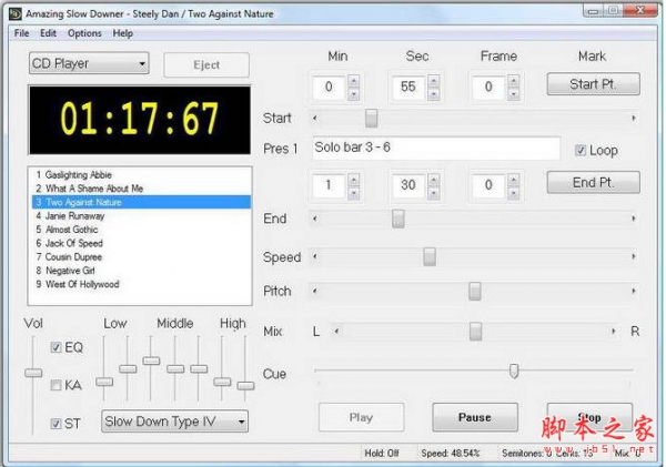 Amazing Slow Downer神奇变音器 v3.5.5 免费安装版