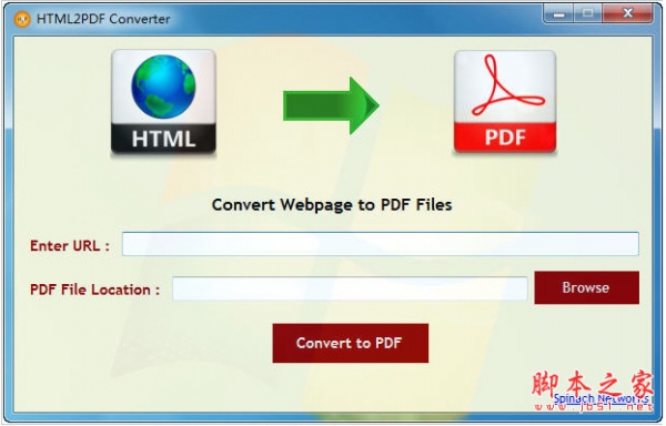 HTML2PDF Converter(网页转PDF格式软件) v1.0.0 官方安装版