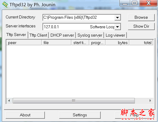 Tftpd32(袖珍网络服务器包) v4.52 官方免费安装版