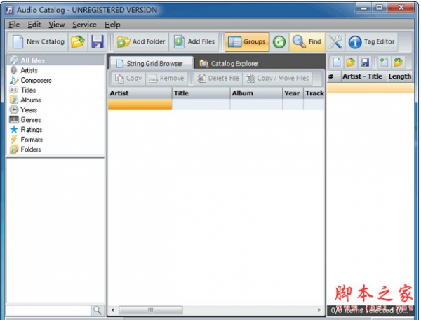 Audio Catalog(音乐收藏的软件) v4.7 官方安装版