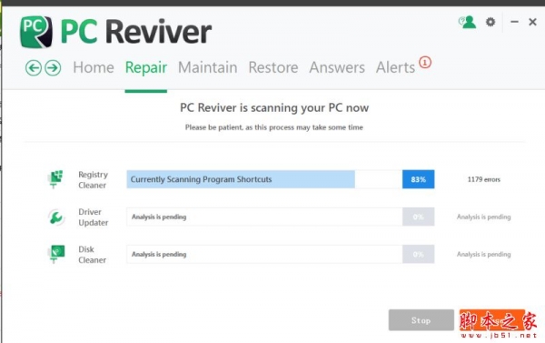 Pc Reviver(系统综合优化软件) v3.8.1.2 免费安装版