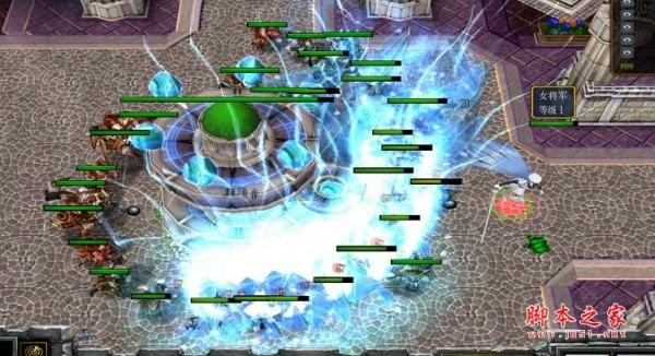 王国的荣耀 v1.0 附隐藏英雄密码 魔兽防守地图