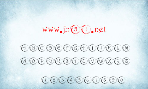 StarLitNght字体 英文字体