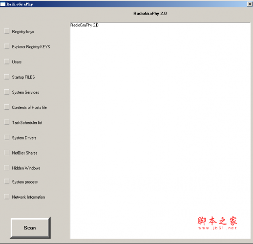 RadioGraPhy(电脑数据收集软件) v2.0 英文绿色免费版