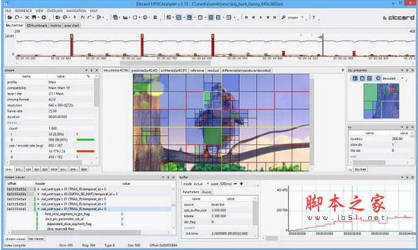 Elecard HEVC Analyzer(H.265码流分析工具) 1.14.140515 免费英文安装版