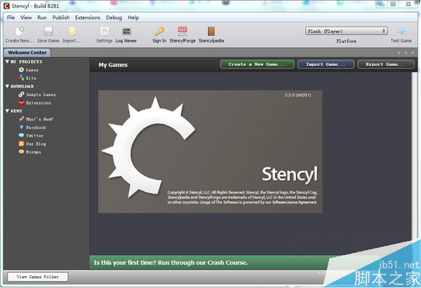 Stencyl(2D游戏制作工具) v4.0.4 最新安装版