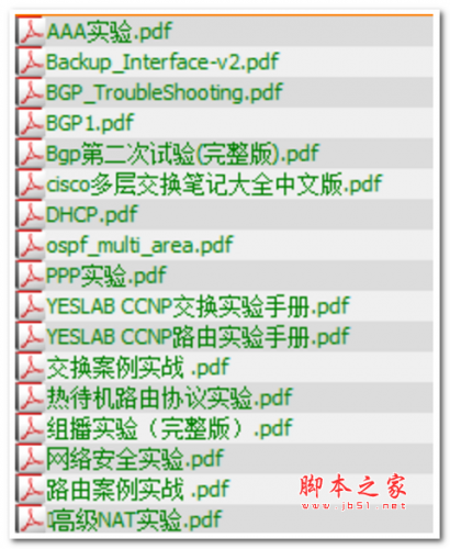 17个CCNP实验 中文PDF版 10.5MB