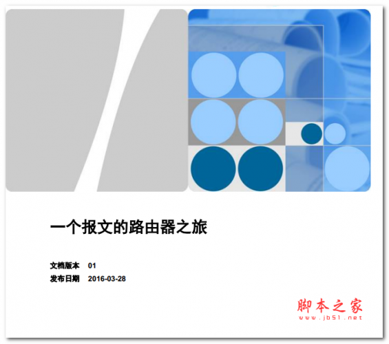 一个报文的路由器之旅 中文PDF版 2.89MB