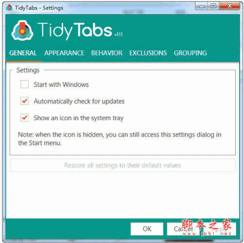 TidyTabs(标签管理工具) v1.11 64位 绿色免费版