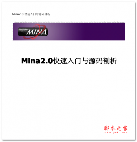 Mina2.0快速入门与源码剖析 中文PDF版