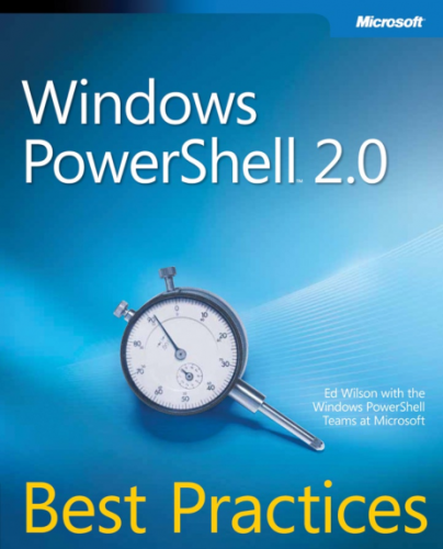 Windows PowerShell 2.0 Best Practices 英文版 pdf格式