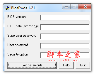 biospwds(获取bios密码) V1.21 绿色版