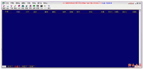 北川维斯特行情分析t5倚天版(北川维斯特倚天行情分析) v1.0 官方免费安装版