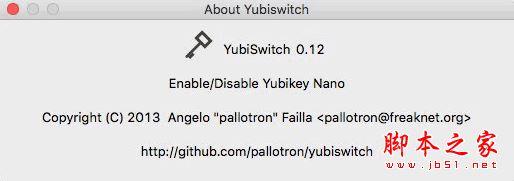 yubiswitch for mac v0.12 苹果电脑版