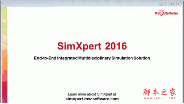 MSC SimXpert 2016 64位 官方安装免费版