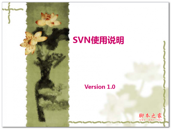 SVN使用说明 中文PPT版