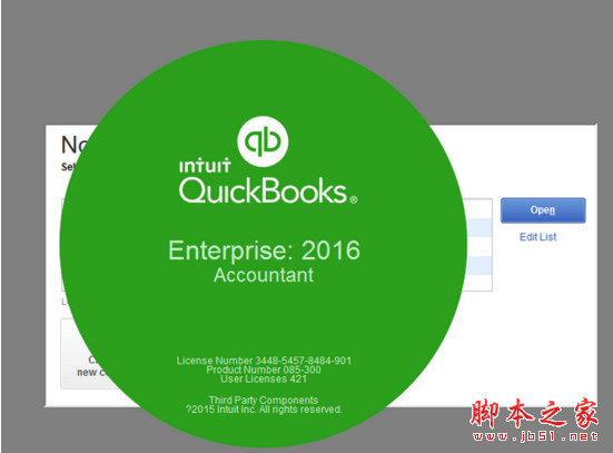 Quickbooks Enterprise商务财务管理软件 16.0 R9 官网免费特别版(附注册码+破解补丁)