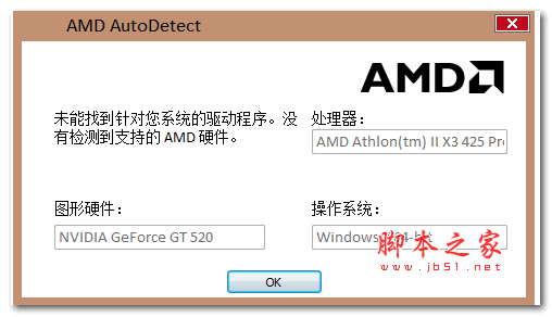 AMD官方显卡驱动检测工具 1.1.0 绿色免费版