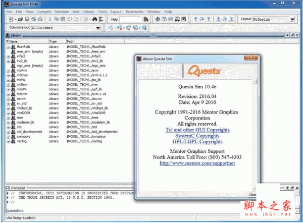 QuestaSim SE v10.4c 32位/64位 官方免费版(附破解文件+使用教程