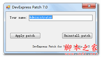 DevExpress Patch 8.0 for Visual Studio 2017 英文绿色版