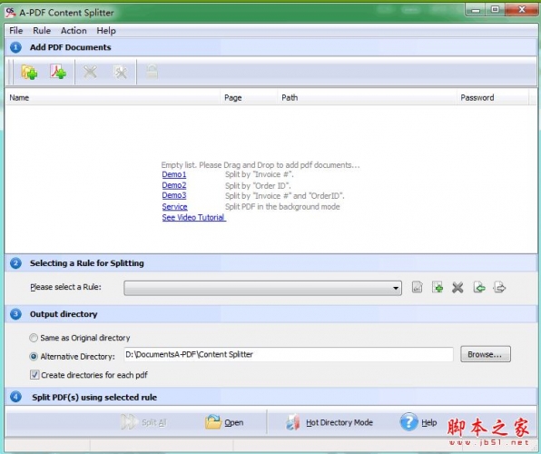 A-PDF Content Splitter(PDF内容分割器) V4.8.4 官方免费安装版
