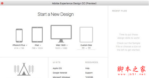 Adobe Experience Design CC(矢量化图形设计神器) for mac 汉化包 免费版