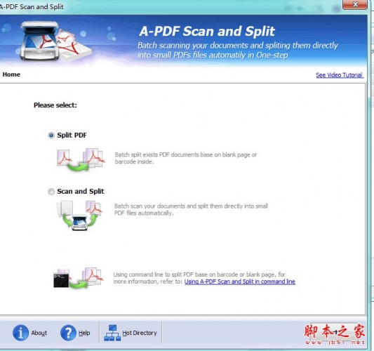 PDF扫描拆分软件(A-PDF Scan and Split) V3.7 官方免费安装版