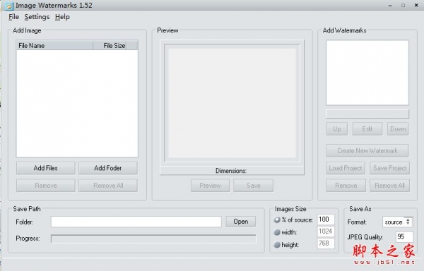 Image Watermarks(批量图片水印添加的工具) V1.52 官方免费安装版