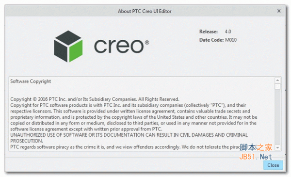 PTC CREO 4.0 M010-M150正式版 64位 简体中文免费版(附安装教程+HelpCenter程序)