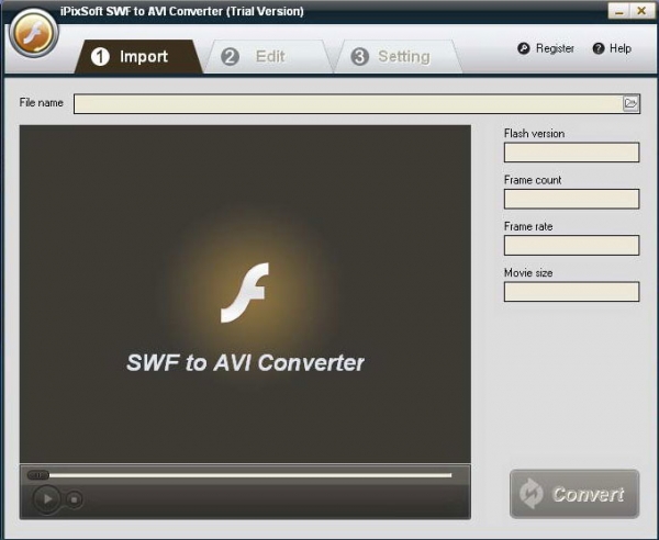 ipixsoft swf to avi converter v3.2.0 官方免费安装版