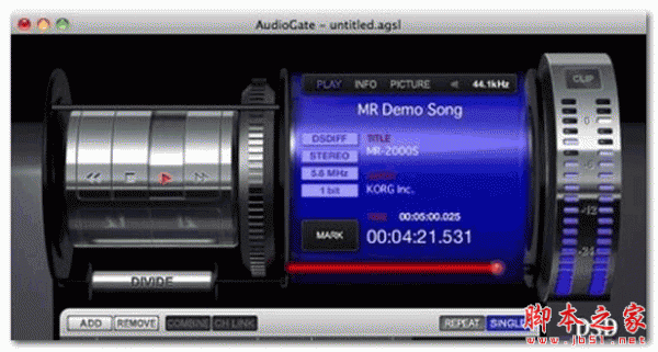 KORG Audio Gate 4(AudioGate音乐播放器) v4.5.0 官方免费安装版