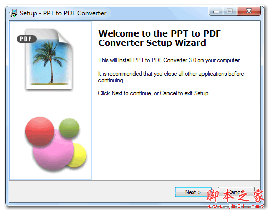 PPT to PDF Converter(ppt转pdf软件) v5.0 免费安装版