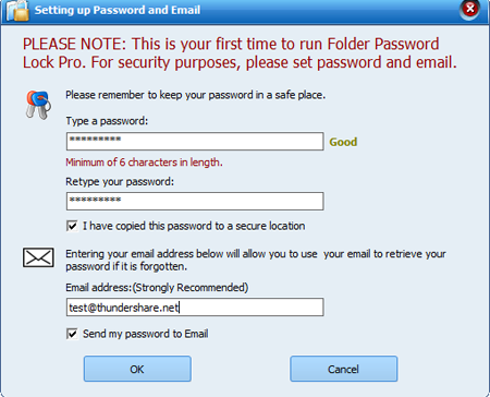 folder password lock pro(文件夹加密软件) V10.8 免费安装版
