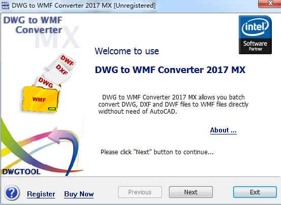 DWG转WMF软件(DWG to WMF Converter MX) v6.5 官方免费安装版
