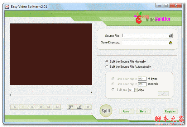 Easy Video Splitter(视频分割软件) v5.21 英文免费安装版