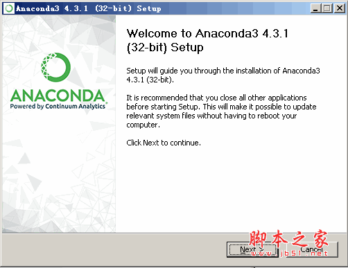 Anaconda3 5.2 Python 3.6 for windows 32位 官方安装免费版(附安装教程)