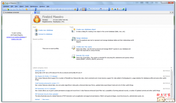 firebird maestro(Firebird数据库管理软件) v17.1.0.1 绿色英文特别版
