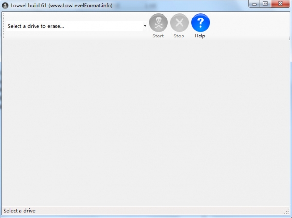 Lowvel(磁盘低级格式化工具) v1.0 官方英文绿色版 
