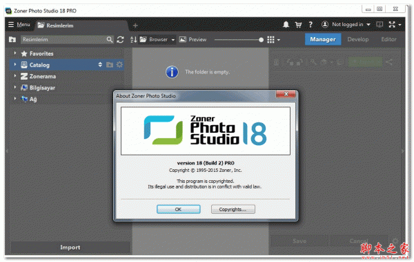 zoner photo studio18 V18.0.1.10 官方安装特别版(附破解安装教程)