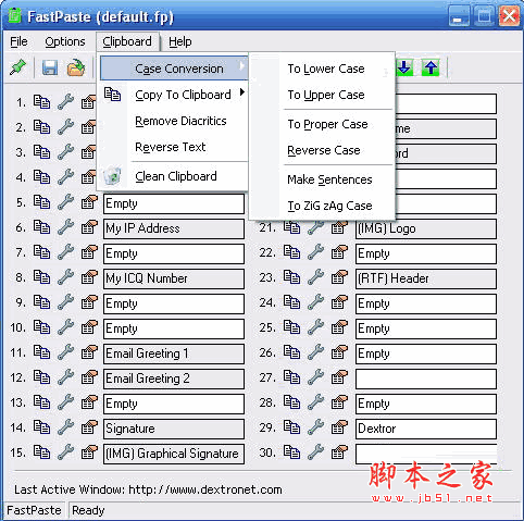 Dextronet FastPaste(快速复制粘贴工具) v3.18 英文安装免费版