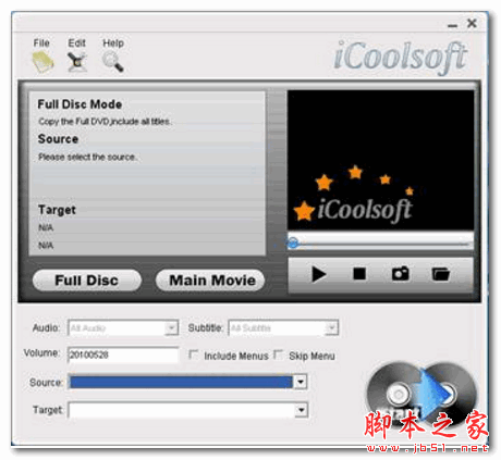 DVD光盘快速复制软件(iCoolsoft DVD Copy) v3.1.20 官方安装版